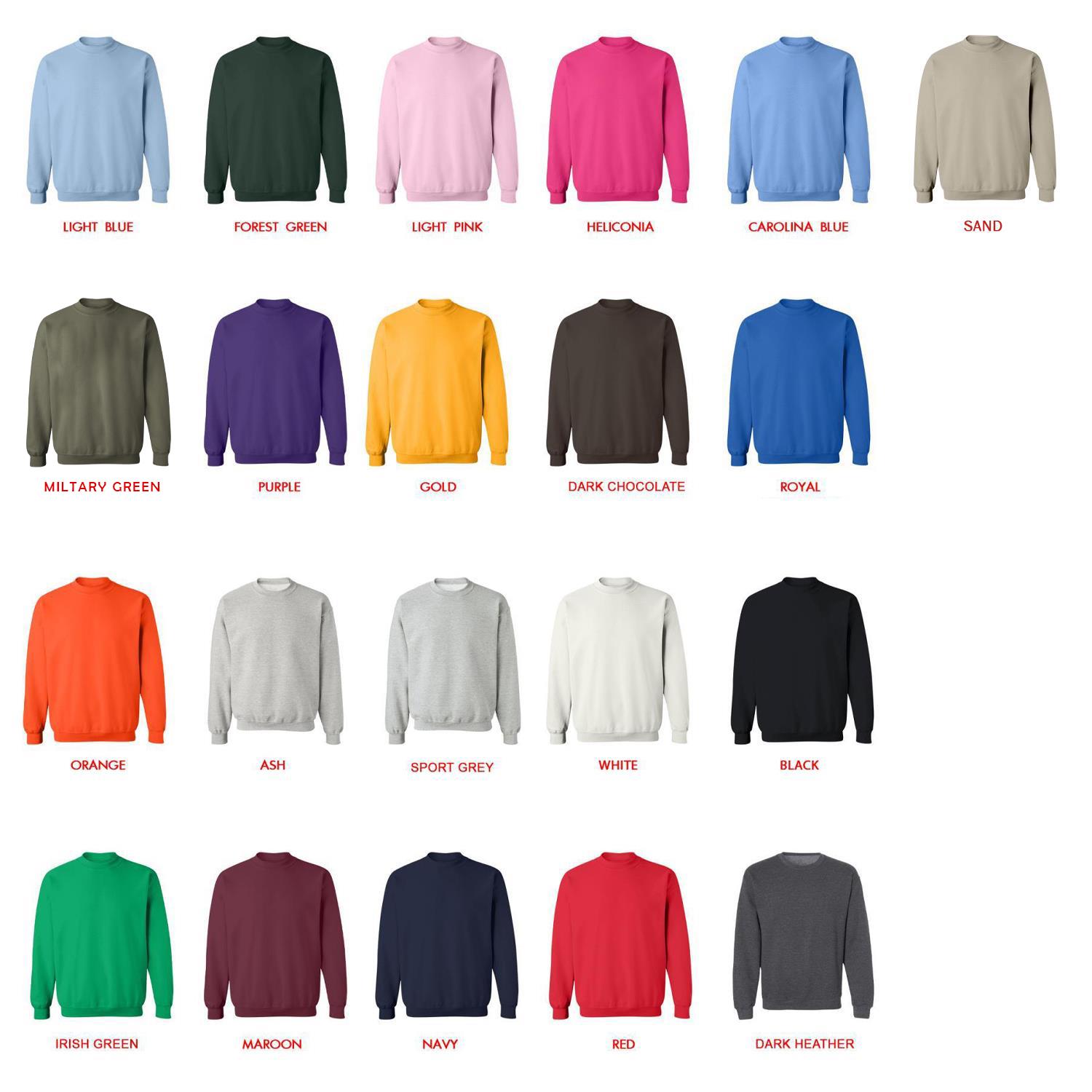 sweatshirt color chart - My Favorite Murder Merch