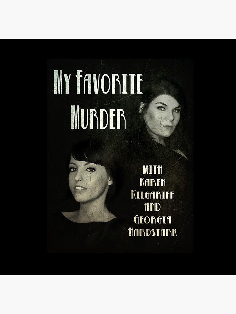 Best Selling My Favorite Murder Noir Movie Throw Pillow - Image 2