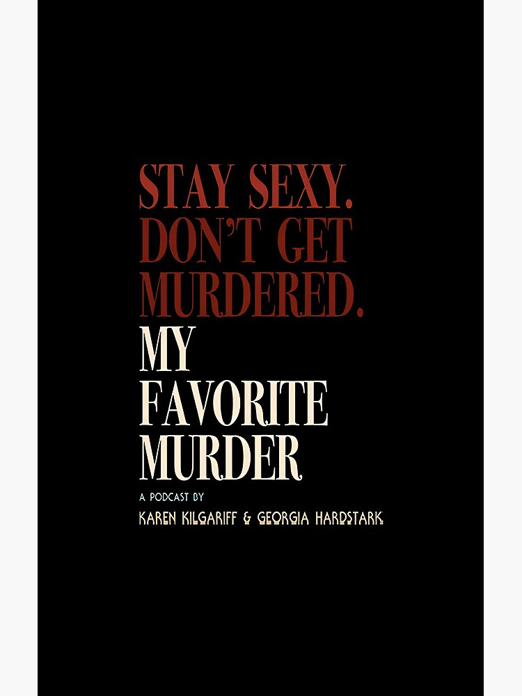 My Favorite Murder Vintage Design Shower Curtain - Image 2