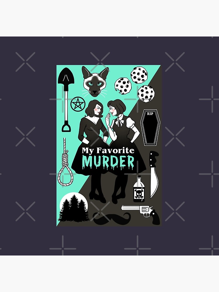 My Favorite Murder Gifts For Music Fans Tapestry - Image 2
