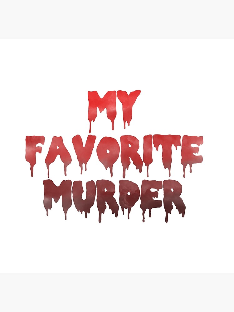 Hot My Favorite Murder Mfm Drippy Logo Tapestry - Image 2