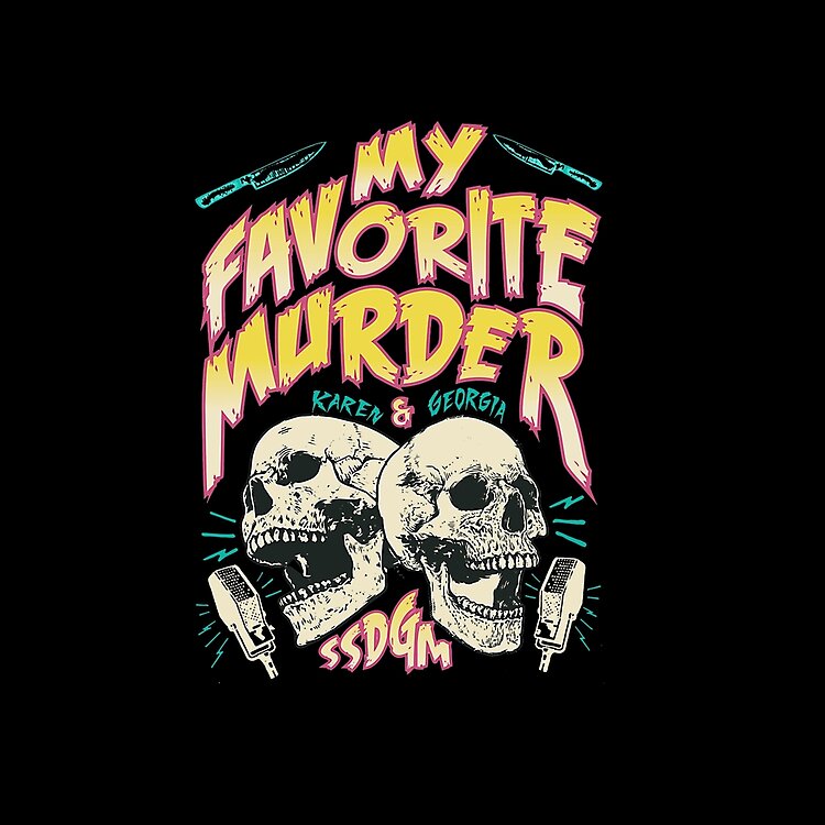 Hot Postcard My Favorite Murder Tour Tote Bag - Image 2