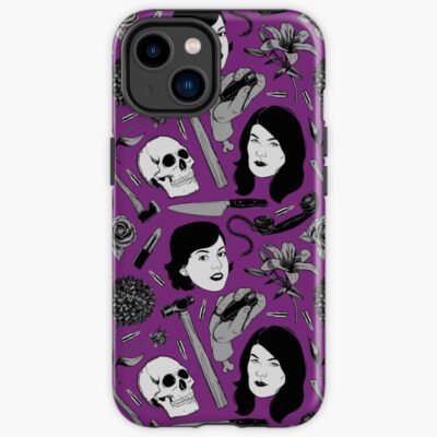 My Favorite Murder True Crime Color Pattern Iphone Case
