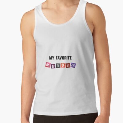 Hot Postcard My Favorite Murder Logo Tank Top