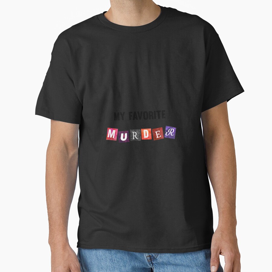 Hot Postcard My Favorite Murder Logo T-shirt - Image 2