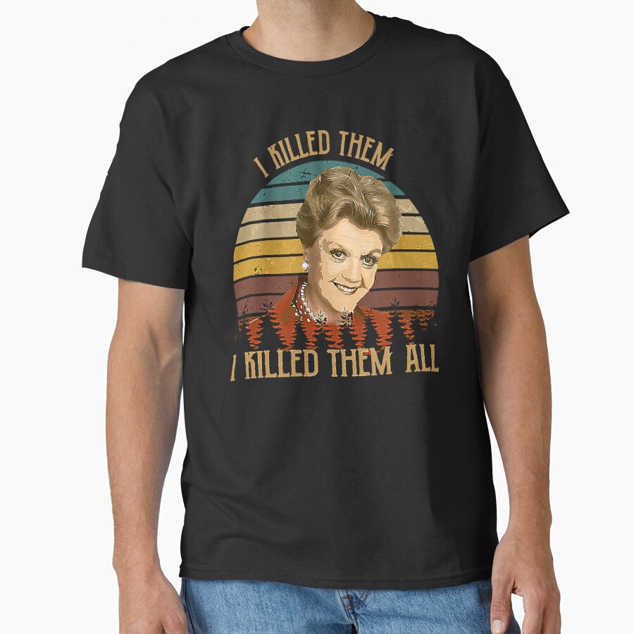 Vintage Murder She Wrote I Killed Them T-shirt