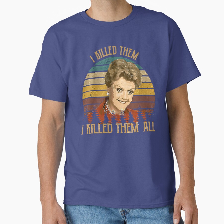 Vintage Murder She Wrote I Killed Them T-shirt - Image 4