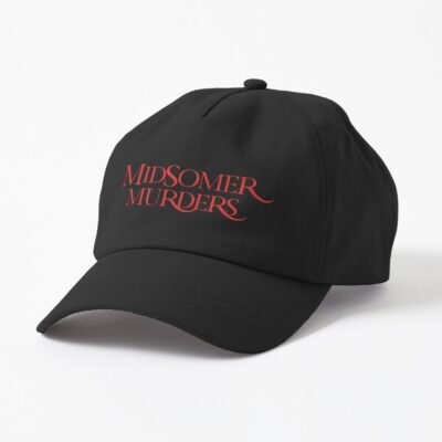 Midsomer Logo Red On Navy Cap