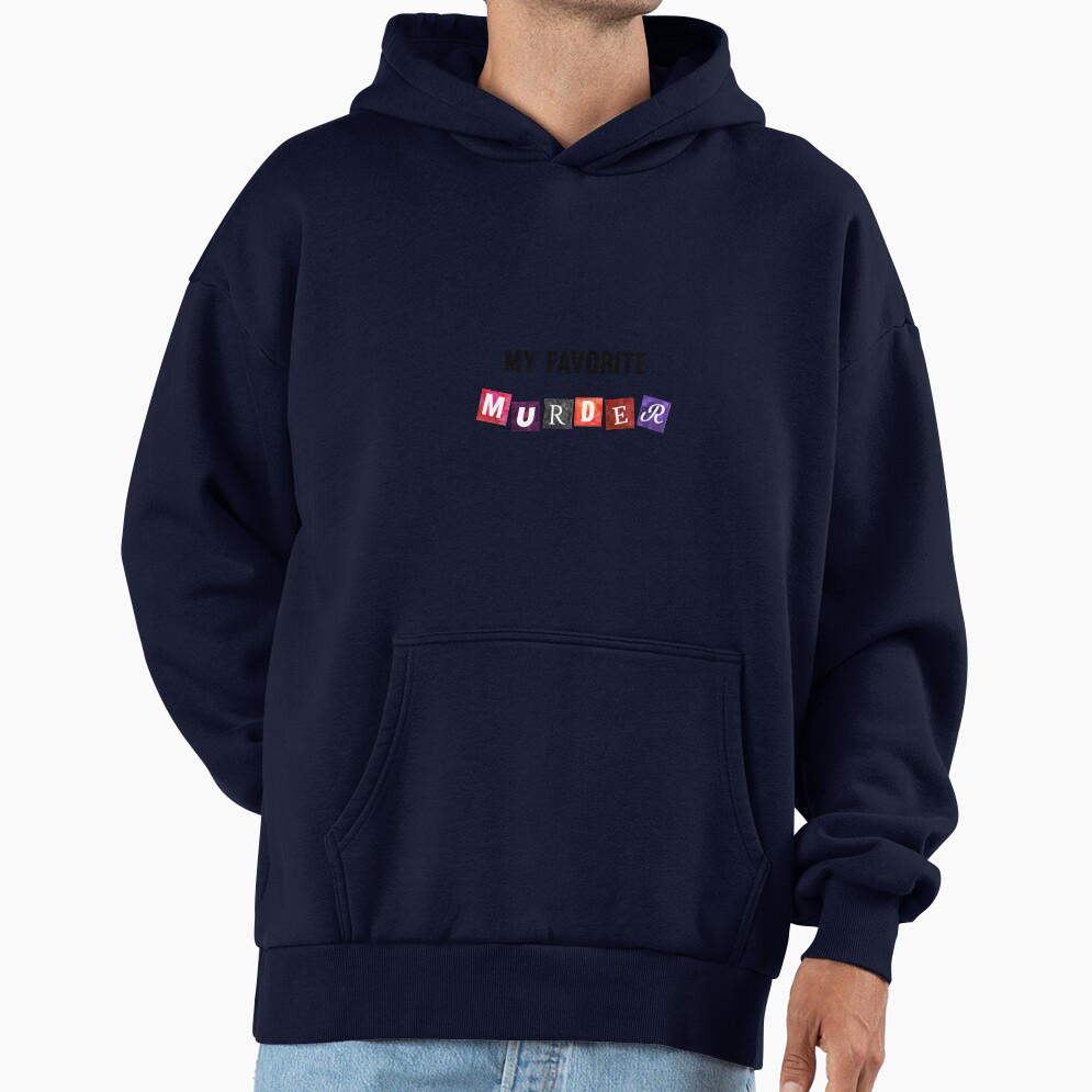 Hot Postcard My Favorite Murder Logo Hoodie - Image 5
