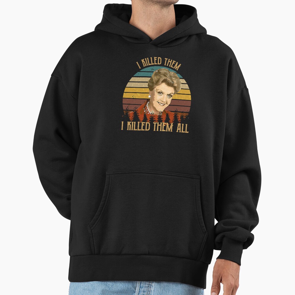 Vintage Murder She Wrote I Killed Them Hoodie