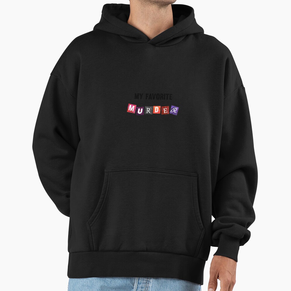 Hot Postcard My Favorite Murder Logo Hoodie - Image 2