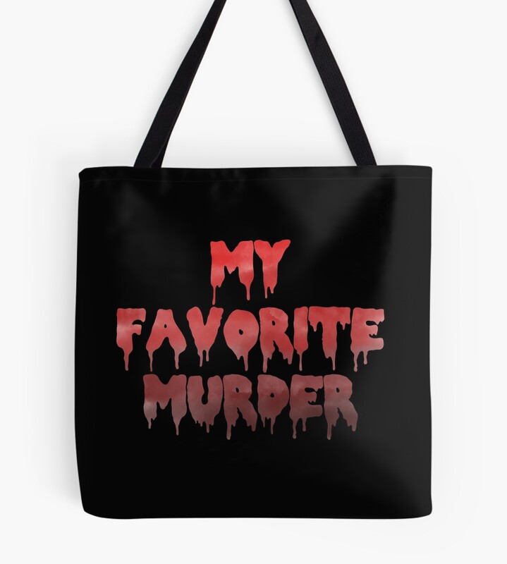 My Favorite Murder Mfm Drippy Logo Tote Bag