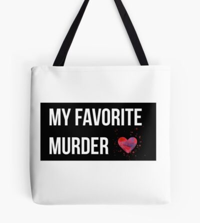 Hot Design My Fave Murder Colorfull Tote Bag