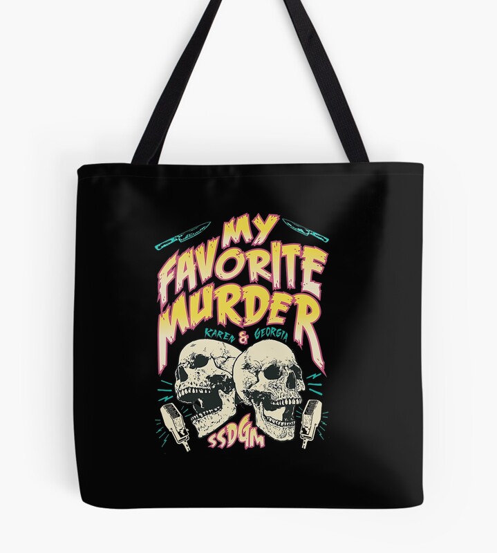 Hot Postcard My Favorite Murder Tour Tote Bag
