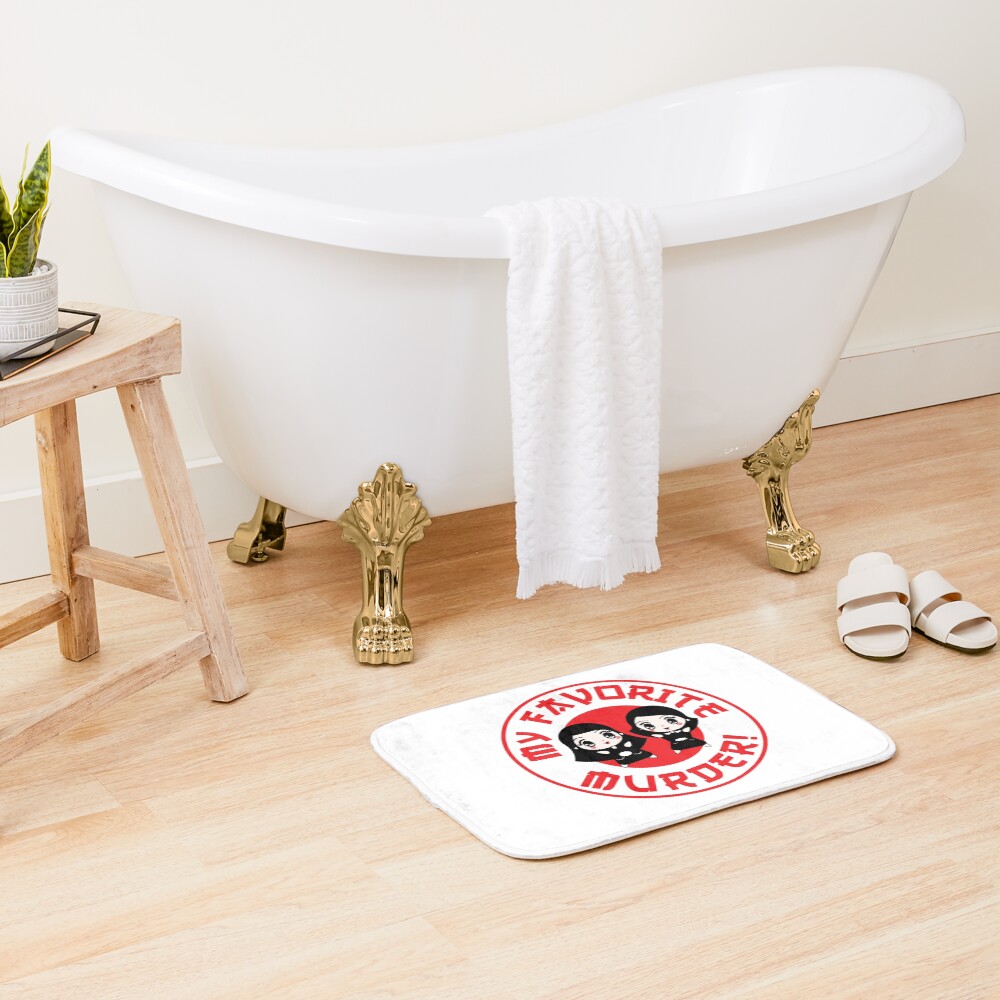 My Favorite Murder Chibi Style Bath Mat - Image 2