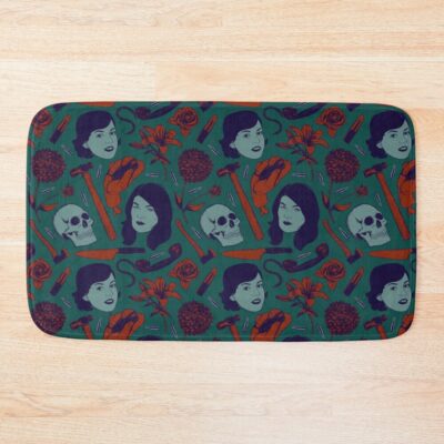 My Favorite Murder Vintage Color True Crime Bath Mat