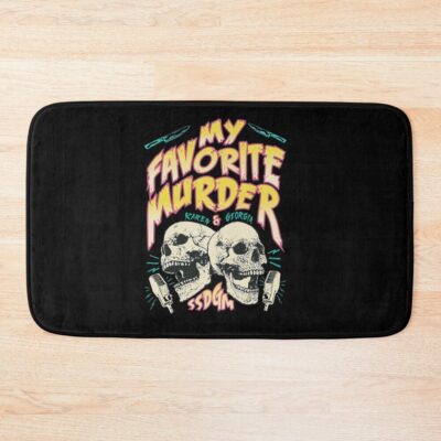 Hot Postcard My Favorite Murder Tour Bath Mat