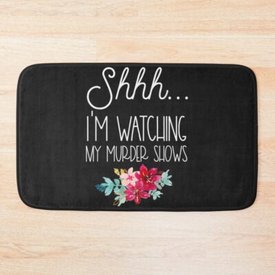 Hot Postcard My Favorite Murder Shows Bath Mat