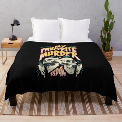 Best Selling My Favorite Murder Vintage Throw Blanket