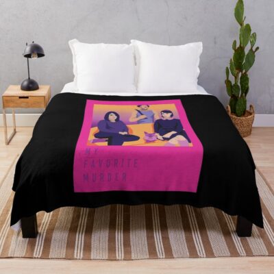 My Favorite Murder Lightweight Throw Blanket