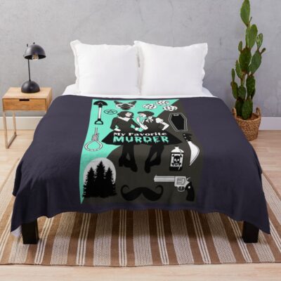 My Favorite Murder Gifts For Music Fans Throw Blanket