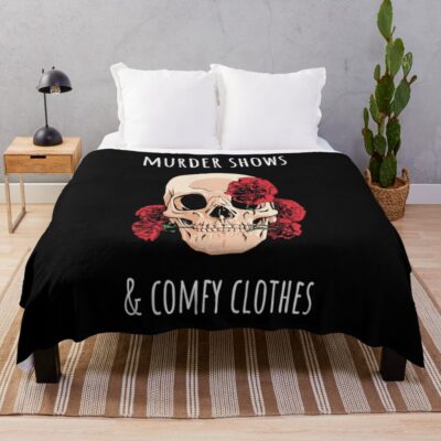 My Favorite Murder Shows And Comfy Throw Blanket