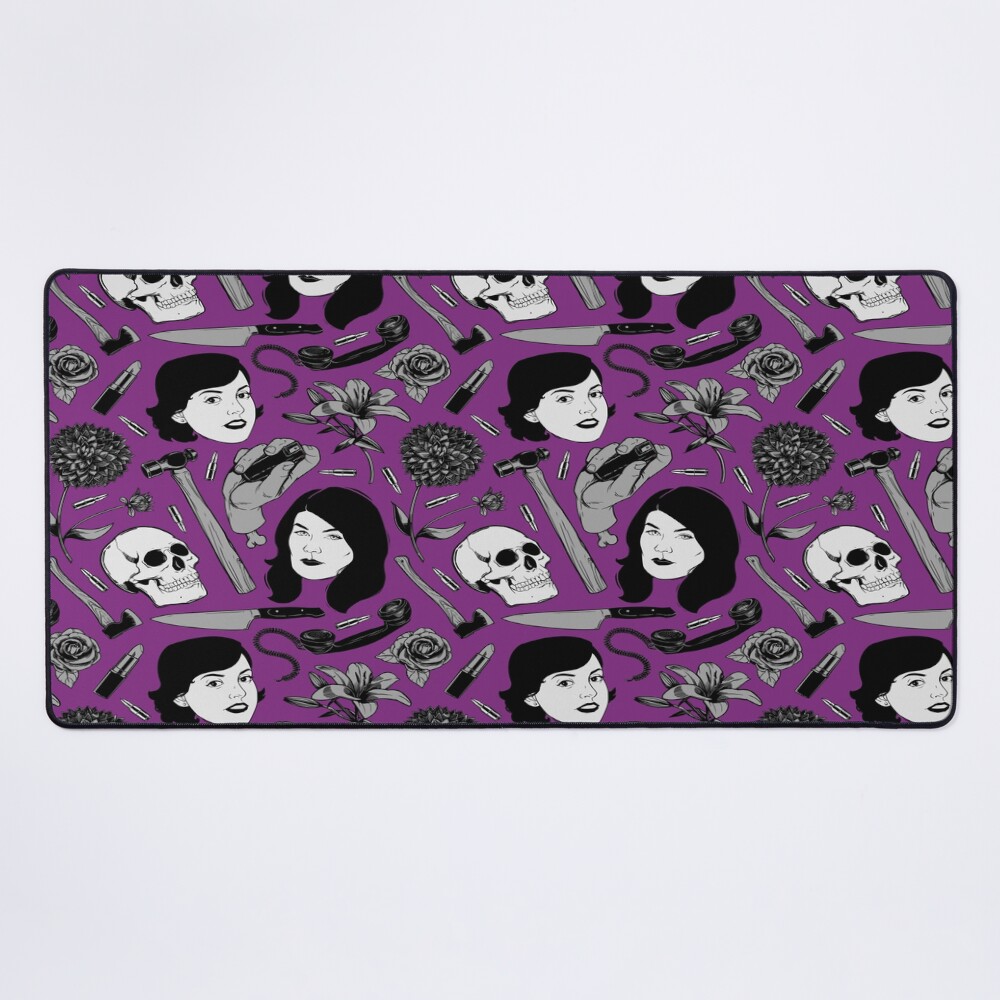 My Favorite Murder True Crime Color Pattern Mouse Pad