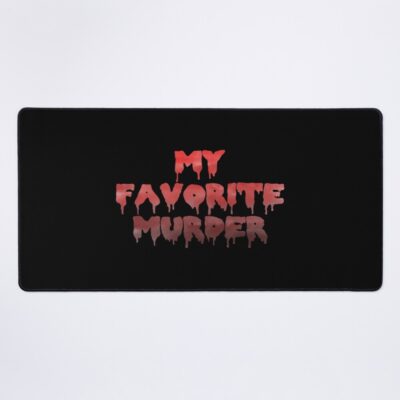 My Favorite Murder Mfm Drippy Logo Mouse Pad