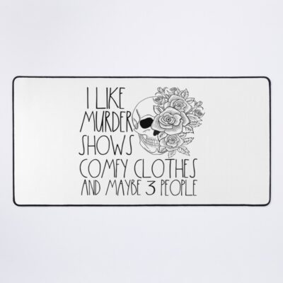 My Favorite Murder I Like Murder Shows Comfy Mouse Pad