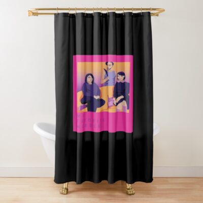 My Favorite Murder Lightweight Shower Curtain